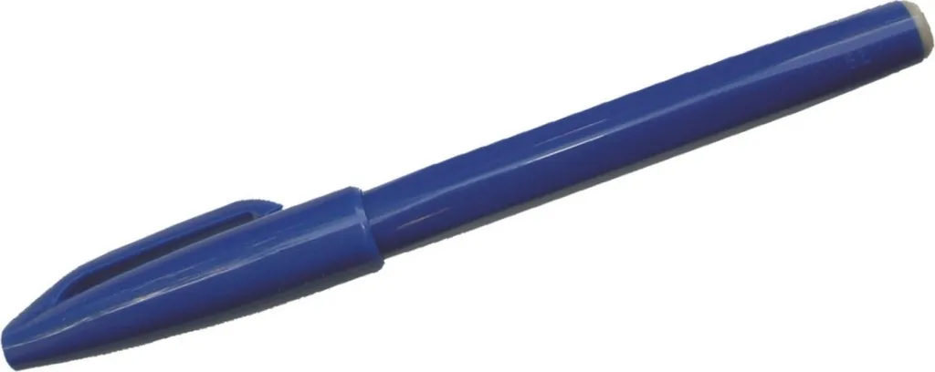 Pentel Sign Pen S520 Blu - Confezione 12 Pezzi - Penna Punta Fibra