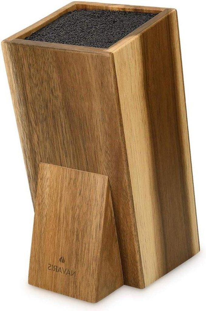 Universelles Messerblock Holz ohne Messer