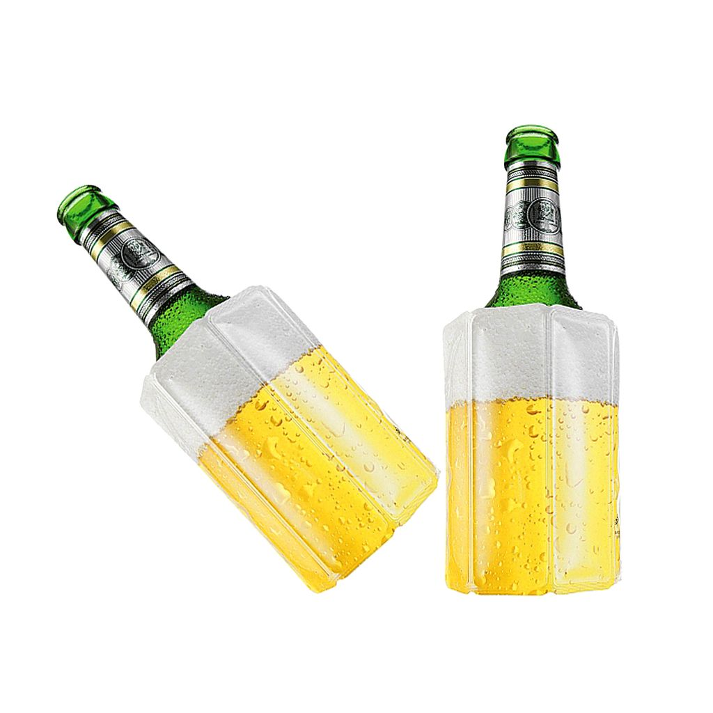 Flaschenkühler "Aktiv" Weinkühler Kühlmanschette bis 0,75 Liter Flasche Kühlakku 
