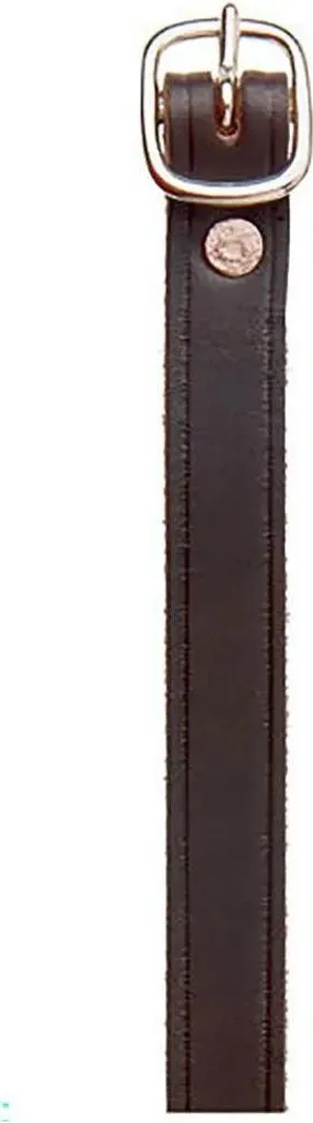 Lanière éperon Ludomar cuir anglais marron robuste et souple One Size