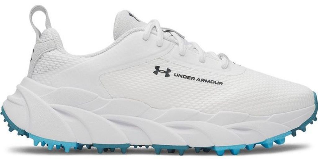 Under Armour Halo Hybrid SL Damen-Golfschuhe Weiß und Blau