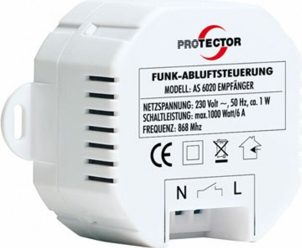 Abluftsteuerung Funk Protector AS-6020.3 bis 1000W
