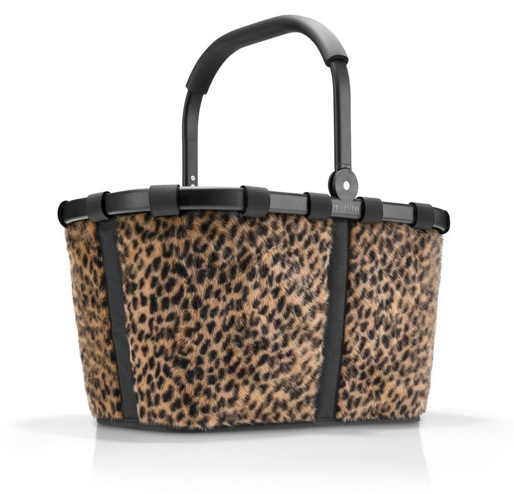 reisenthel Carrybag Einkaufskorb Leo Fake Fur Fell BK6072 Produktbild 