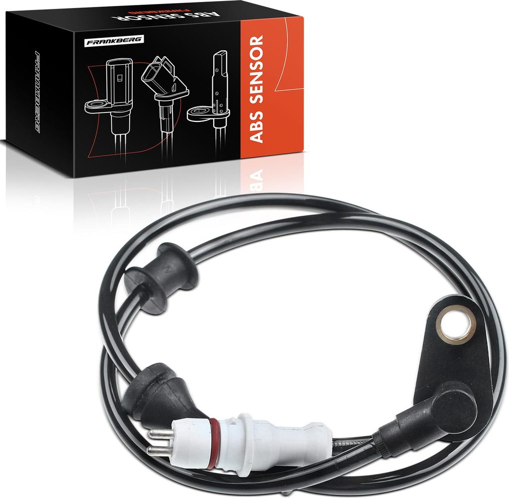 Frankberg 1x ABS Sensor Hinterachse rechts für Renault Kangoo Express 1.2L 1.4L 1.5L 1.6L 1.9L 1997-2007