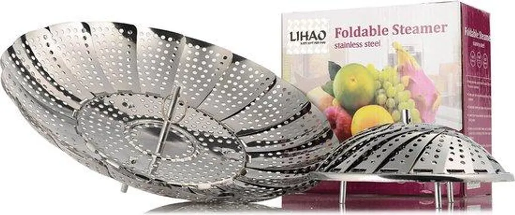 Trancheuse inox argentée avec lame réglable - Coupe-aliments compact S2