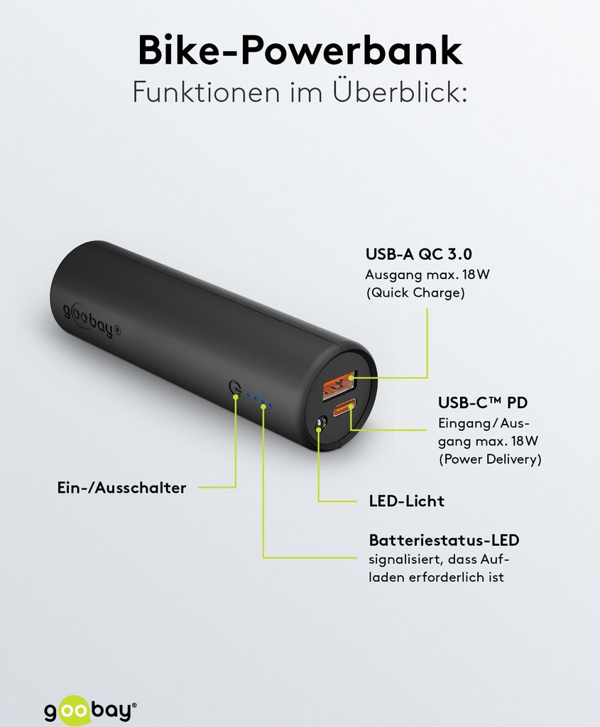 Bike-Powerbank 5.0 (5.000 mAh) Produktbild 7