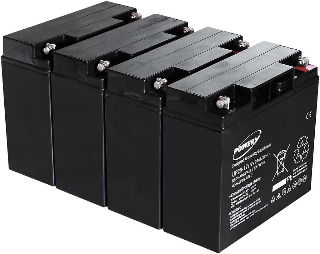 Batterie gel-plomb pour USV APC RBC11 20Ah (remplace les Image du produit 
