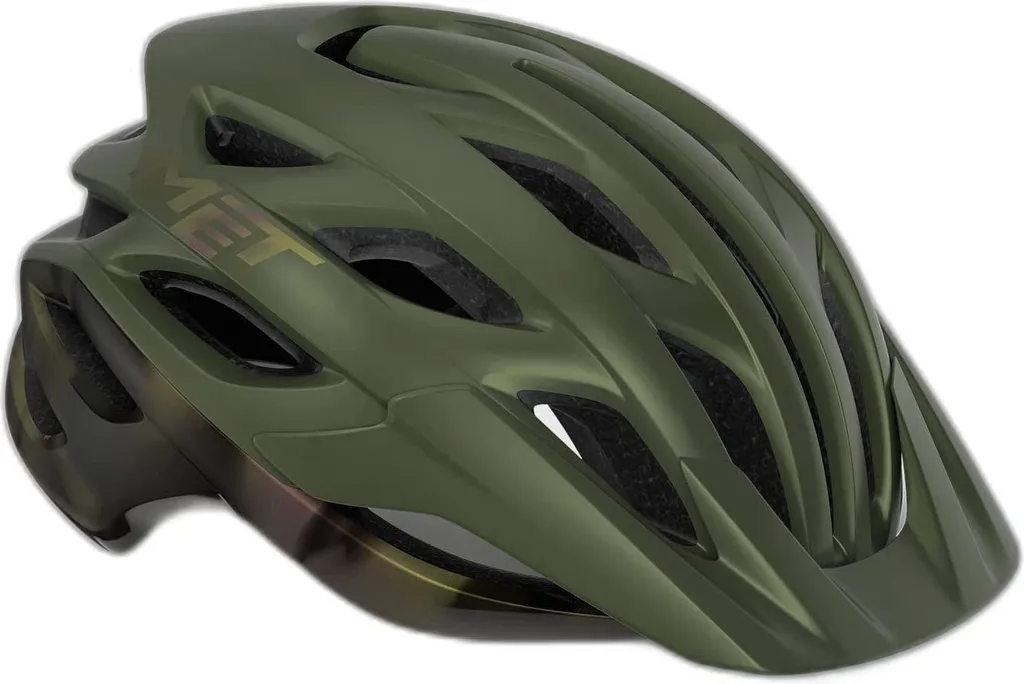 Casque MET Veleno MIPS Technologie de Sécurité Intégrée Olive Iridescent