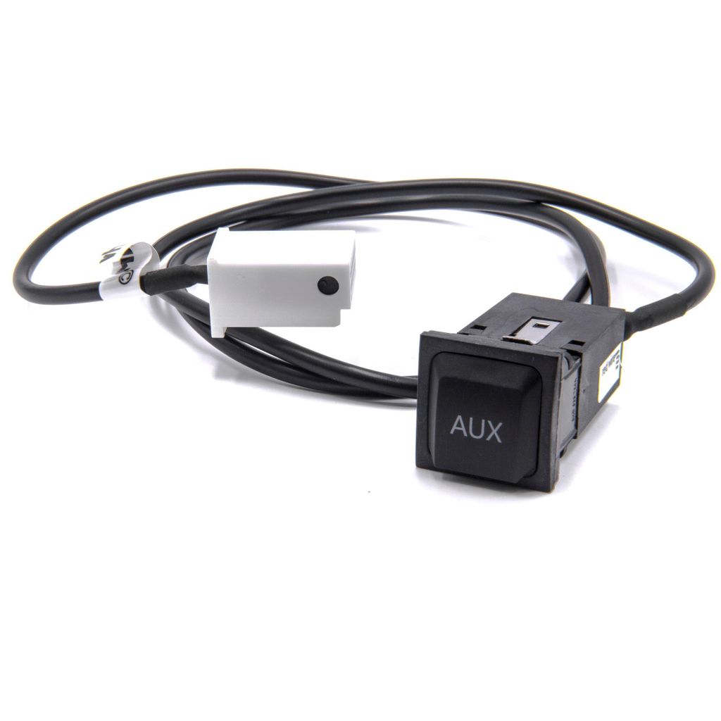 vhbw AUX Audio Adapter Kabel KFZ Radio