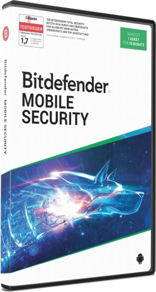 Bitdefender Mobile Security 1 Gerät / 18 Monate (Code in a Box)