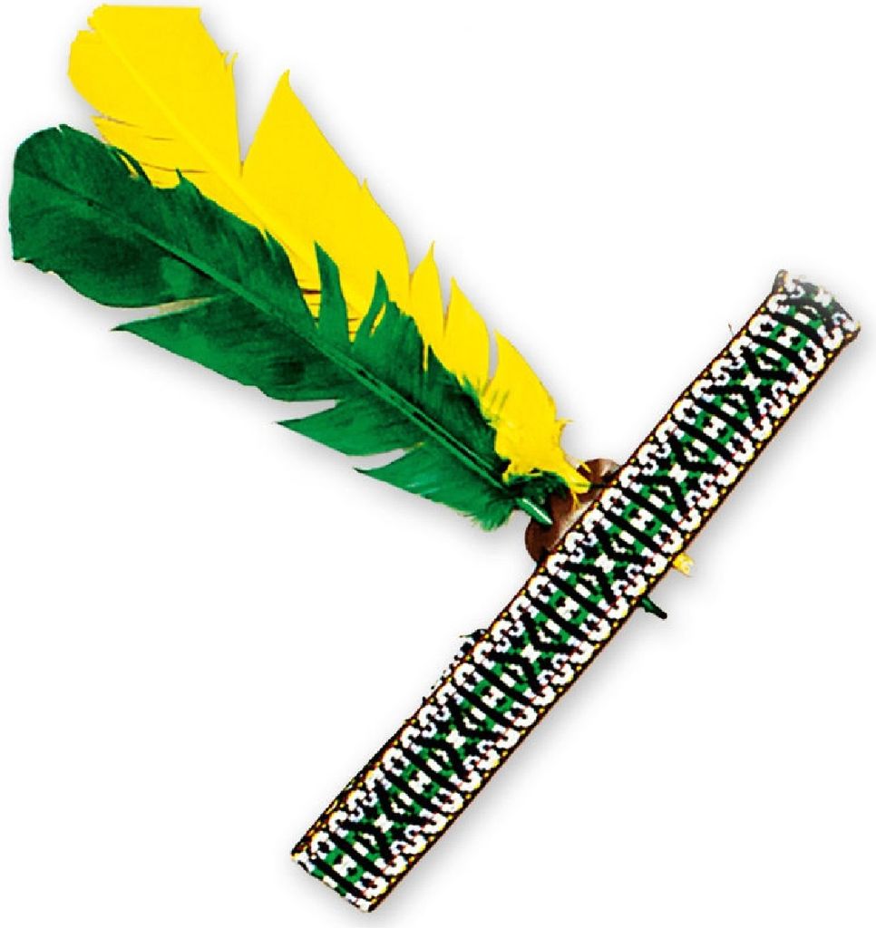 K82484791 Krieger Stirnband mit 2 Federn Federkopfschmuck Produktbild 