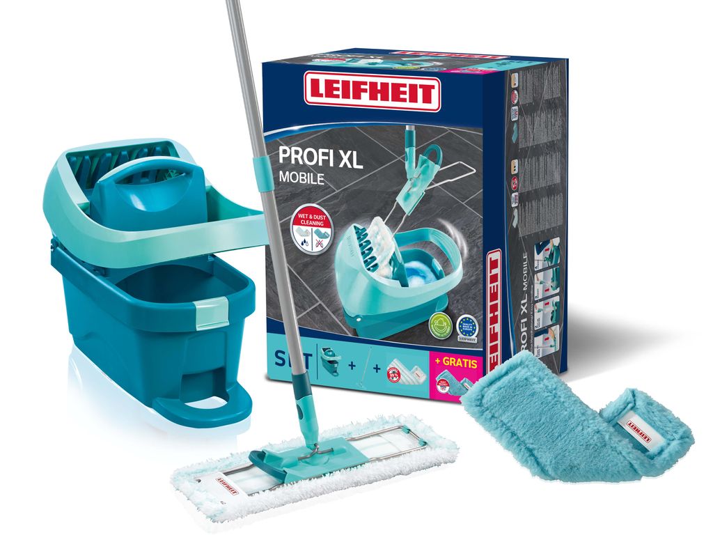 Leifheit 55167 Wischtuchpresse Profi XL Set