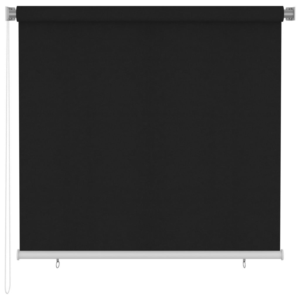 Tenda a Rullo per Esterni 160x140 cm Nera Immagine del prodotto 