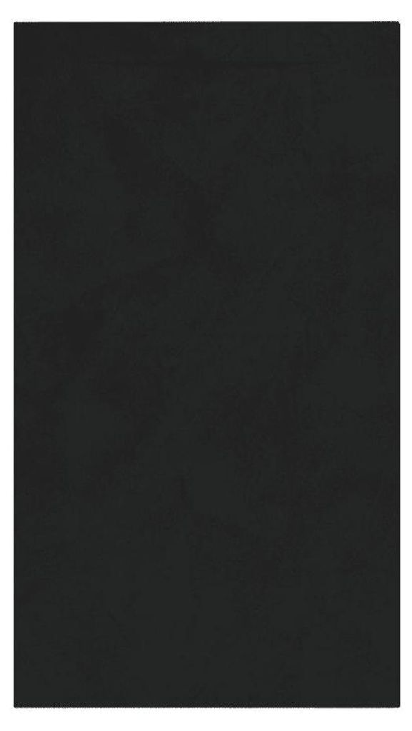 Mineralguss-Duschwanne extra flach Spachteloptik KORAL schwarz 70x120 cm Auslaufschutz in Farbe