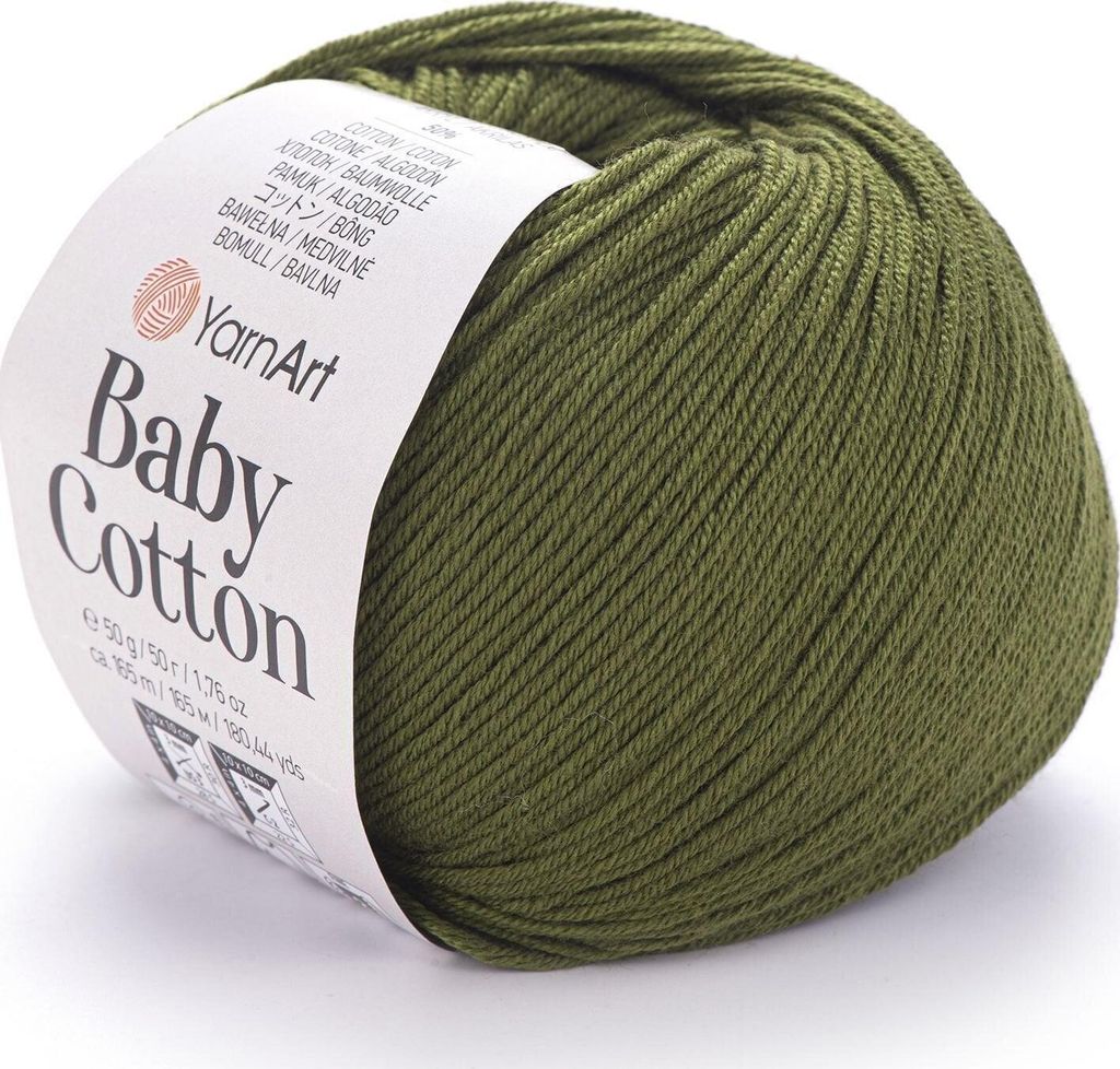 Yarn Art Baby Bawełna 443 Przędza dziewiarska Zdjęcie produktu 