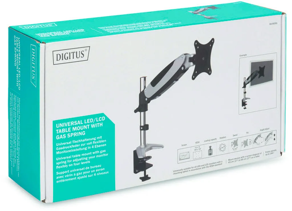 Support Bureau pour Écran 27 Pouces - Optimisation Espace et Confort - 5