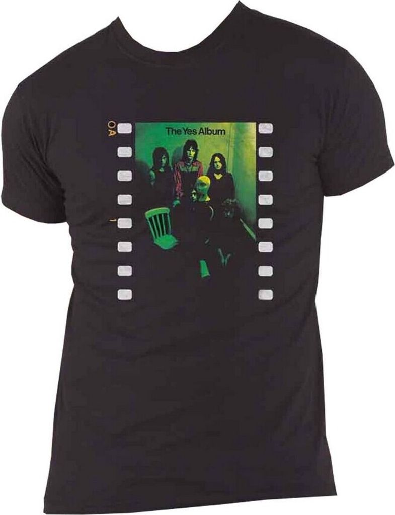 Yes - T-Shirt für Herren/Damen Uni RO3592 (L) (Schwarz)