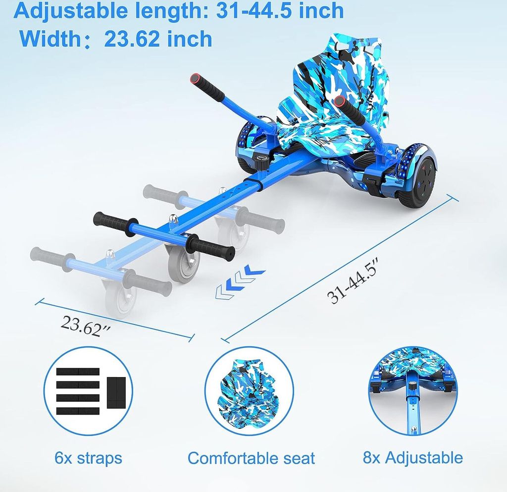 IHoverboard Hoverboard Sitz, Hoverkart Für Alle 6. Produktbild-Vorschau 5