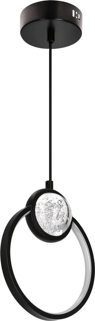 Lampe suspendue LED 15W anneau décoratif CA31-35592 Candellux Noir