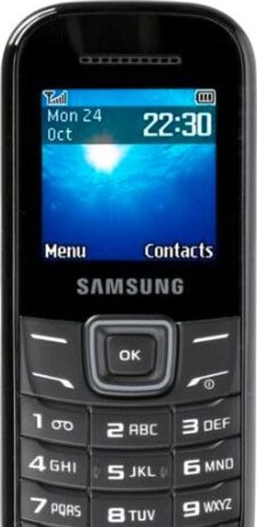 Samsung E1200, cellulare, nero Immagine del prodotto 
