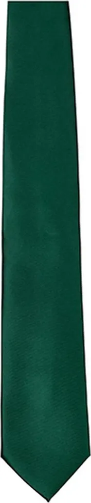 Cravatta Sartoriale Verde Bottiglia 100% Fatta a Mano - Raso di Lusso