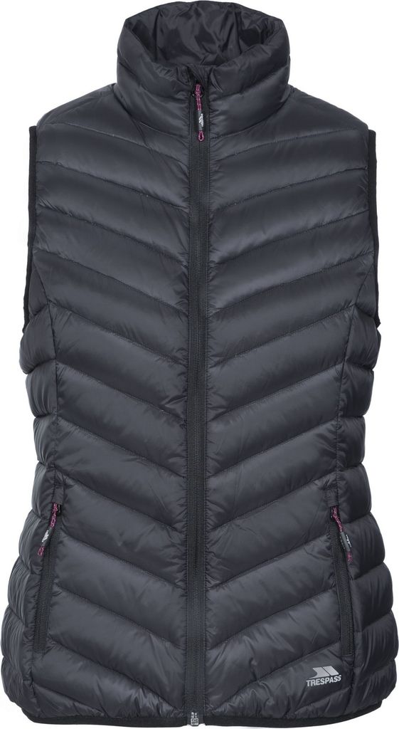 Trespass Damen Daunenweste Giana TP4671 (XXS) (Schwarz)