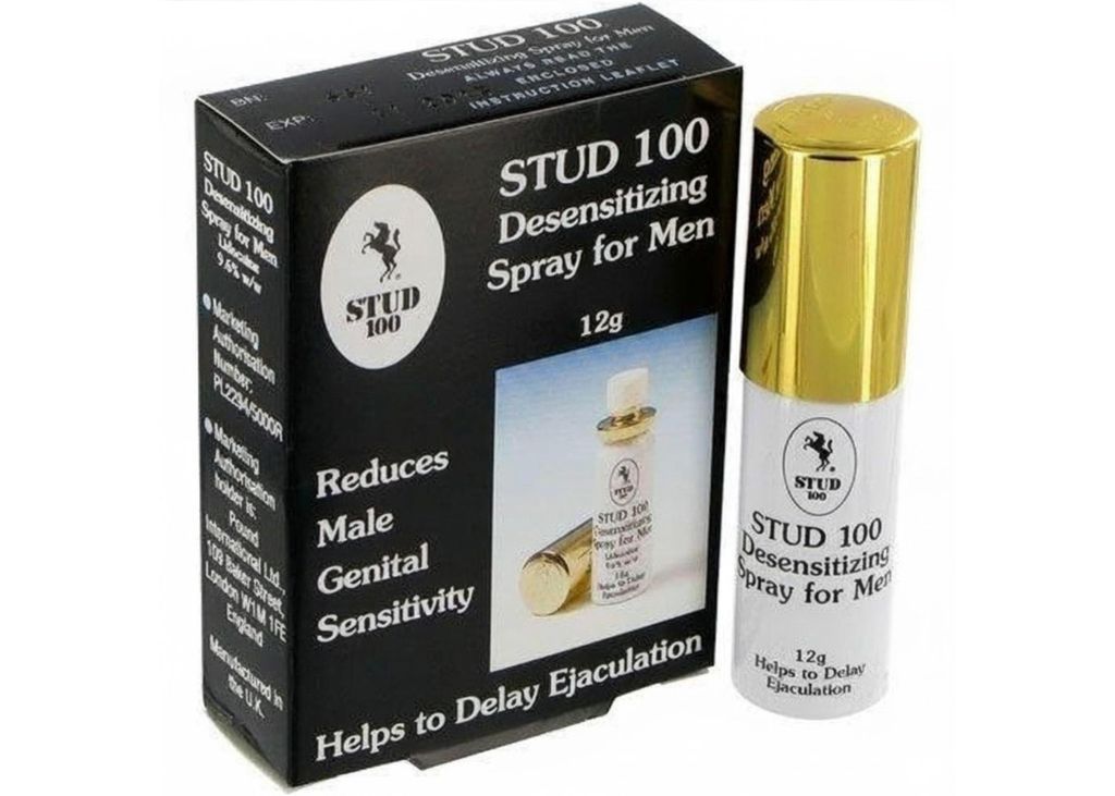 Stud 100 Spray : Pulvérisation Efficace, Retardement, Image du produit 