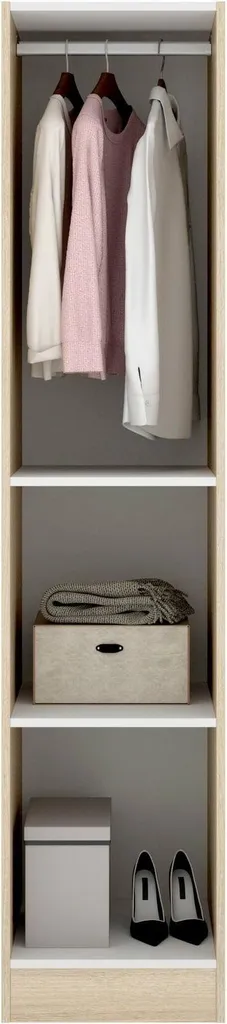 Armoire multifonction chêne brun pour un rangement vertical optimal - 6
