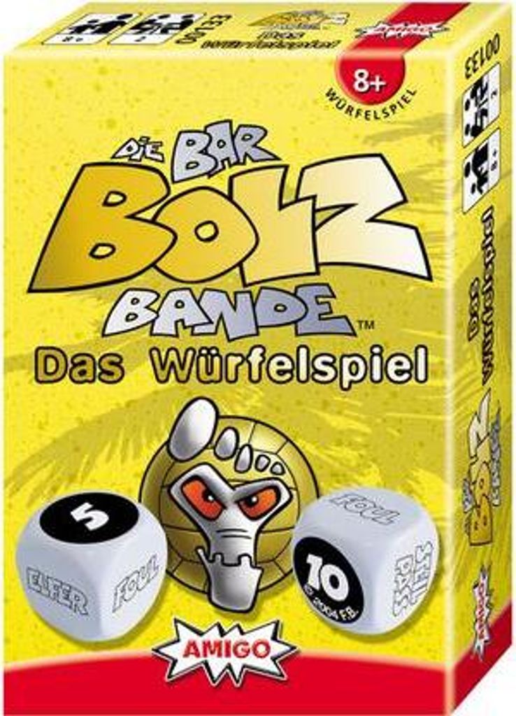 Barbolzbande (Bar Bolz Bande) Würfelspiel