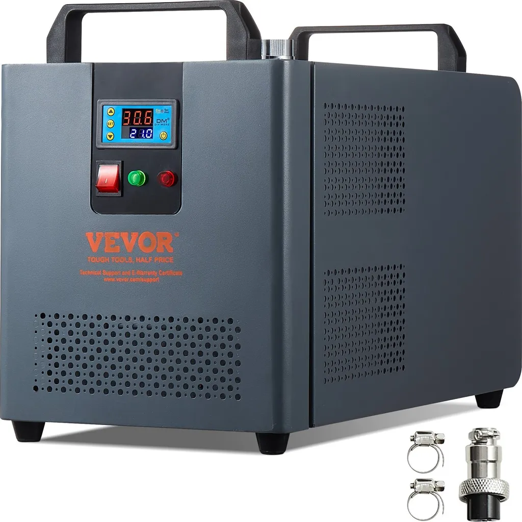 Système de refroidissement de laser industriel 200W à débit 7,2L/min