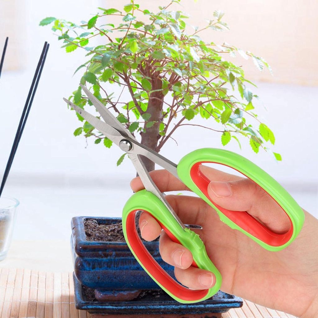 Bonsai-Schere aus rostfreiem Stahl - Japanisches Gartengerät - Obstbaumzweige schneiden - Traubenschere - professionelles Werkzeug.