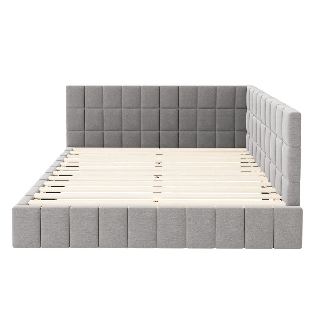 Flieks Polsterbett 160x200cm mit Lattenrost, Tagesbett Produktbild 