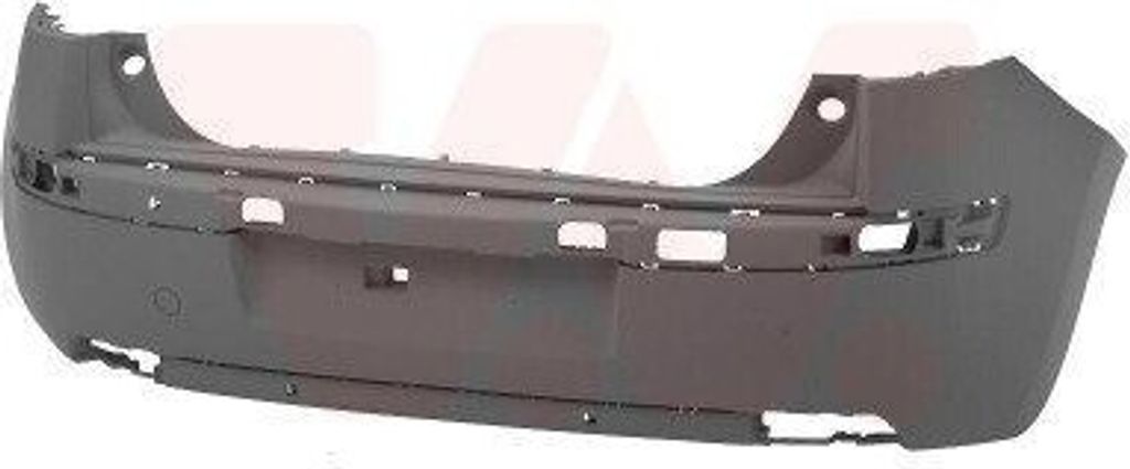 VAN WEZEL Heckstoßstange Stoßfänger Hinten für CITROËN C4 I (LC)