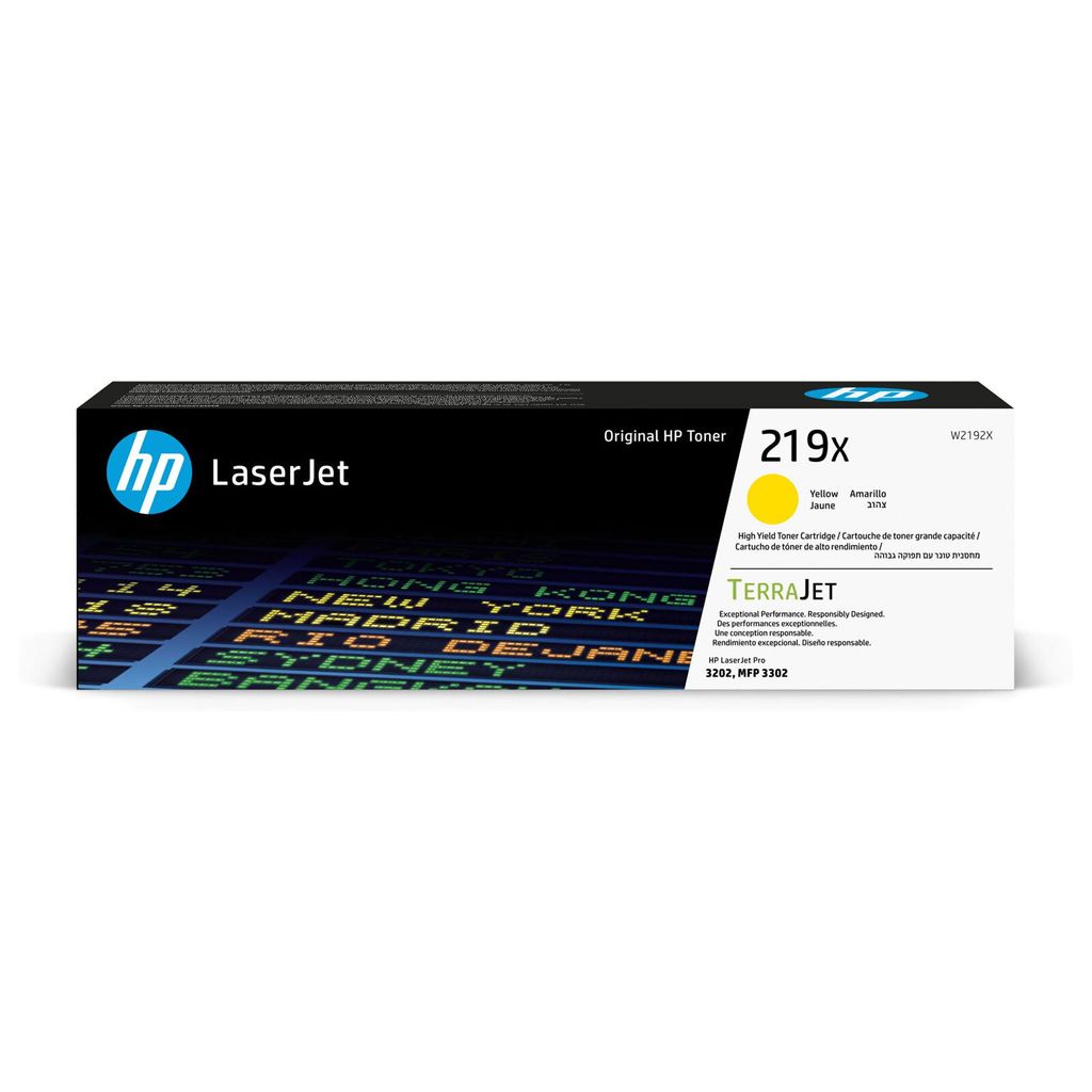 HP 219X - Alta resa - Giallo - originale - LaserJet - Immagine del prodotto 