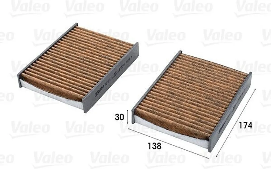 Filtre d'habitacle Valeo haute efficacité - Remplacement OE 46799653