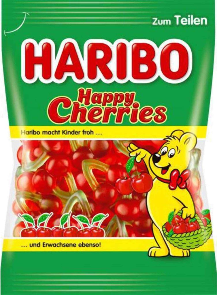 Haribo Happy Cherries Fruchtgummi Kirschen mit Produktbild