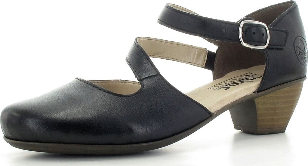 Rieker Pumps - Glanzschwarz Glattleder Größe: 36 Normal Produktbild 44