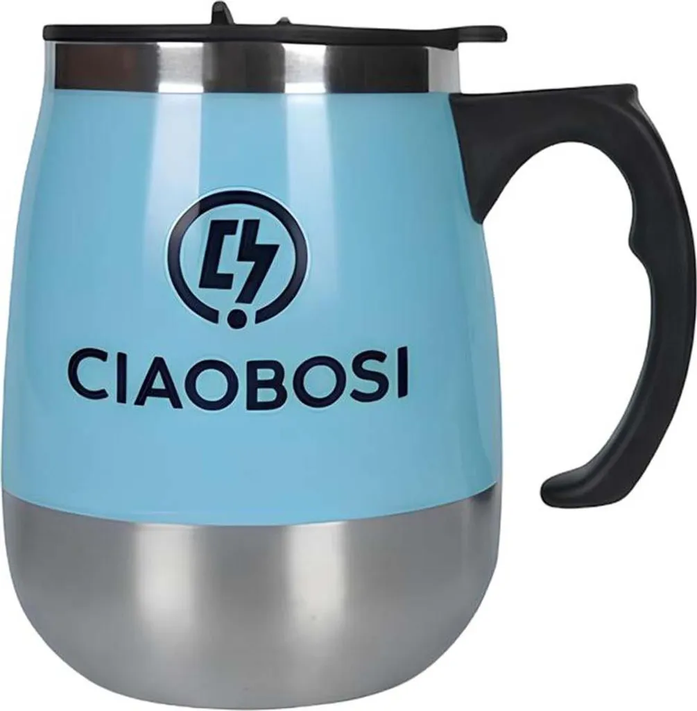 Mug Automatica Avizar 400ml Blu - Tazza Che Mescola da Sola