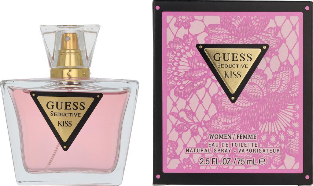 Guess Seductive Kiss Eau De Toilette Spray 75ml per donna Immagine del prodotto 