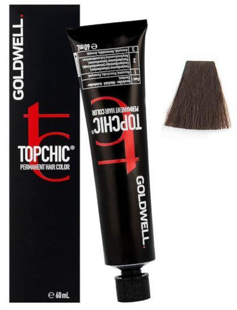Goldwell Topchic Tube 6NN Dark Blonde Extra  60ml - colore Immagine del prodotto 