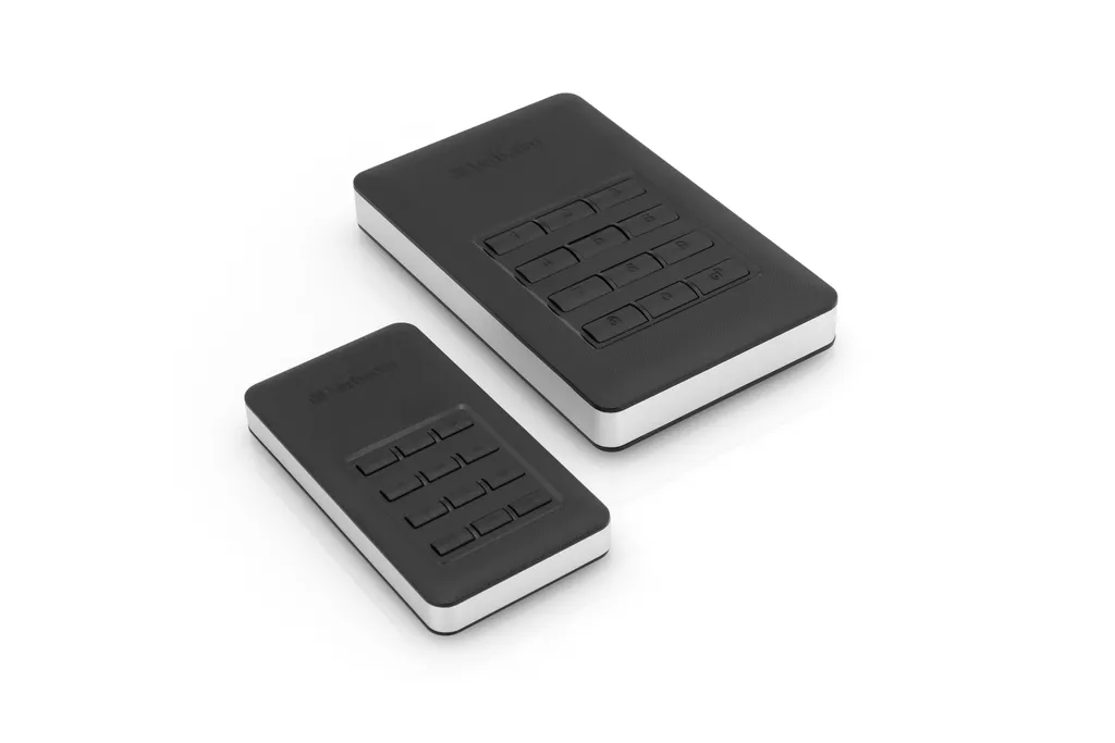 Hard Disk Verbatim 1TB Secure 53401: USB 3.1 e Keypad AES 256-bit - 19