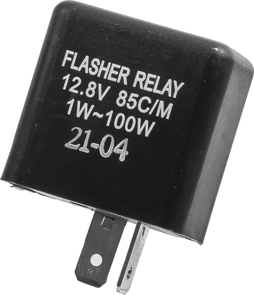 Blinkrelais für LED-Blinker kompatibel mit Suzuki ,12V, 2-polig, 1-100W