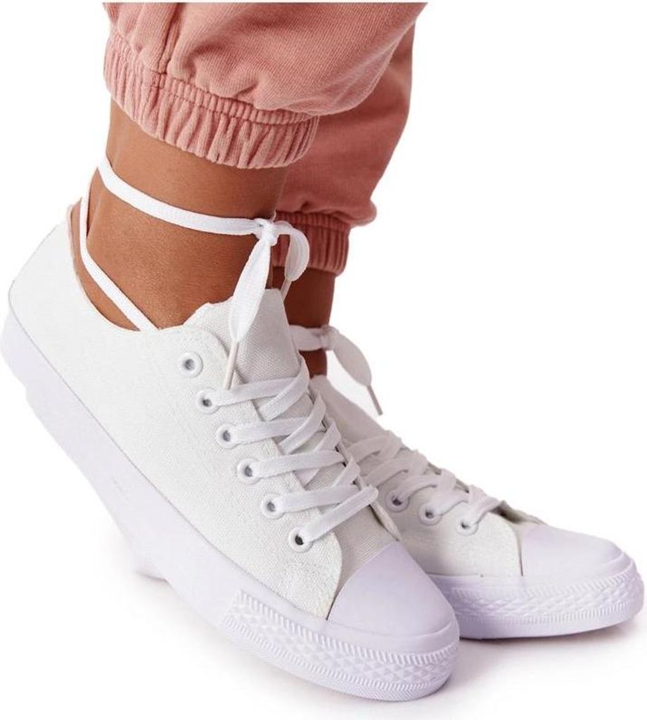 Damen Klassische Turnschuhe Weiß Omerta 40