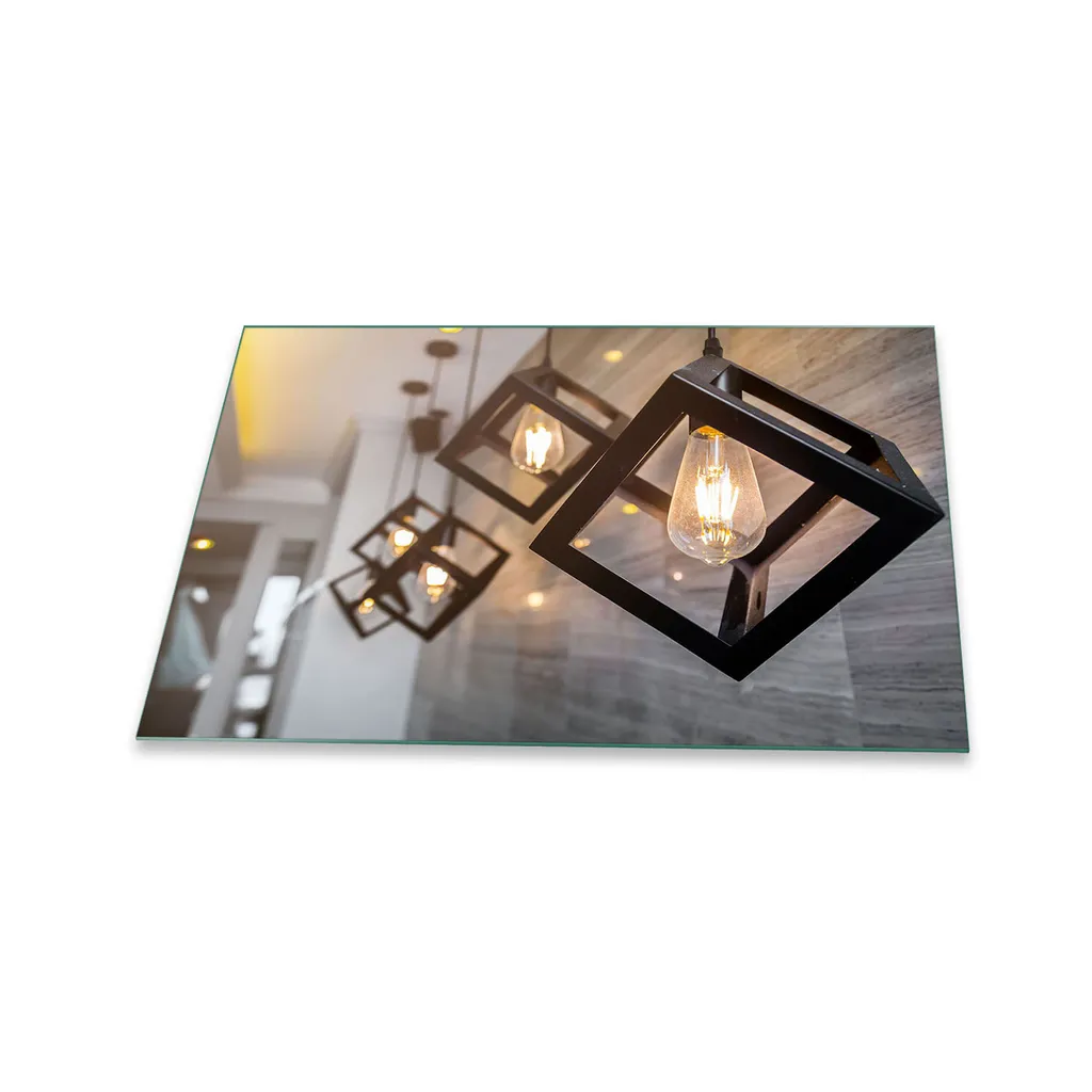 Copri Piano Cottura 80x52 Vetro Nero - Proteggi Fornelli e Tagliere