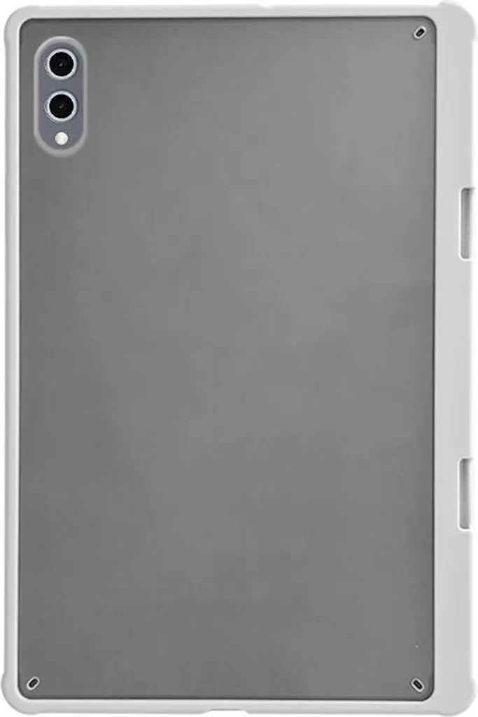 Custodia Samsung Galaxy Tab S10 Plus Ibrida Acrilico Satinato Bianco