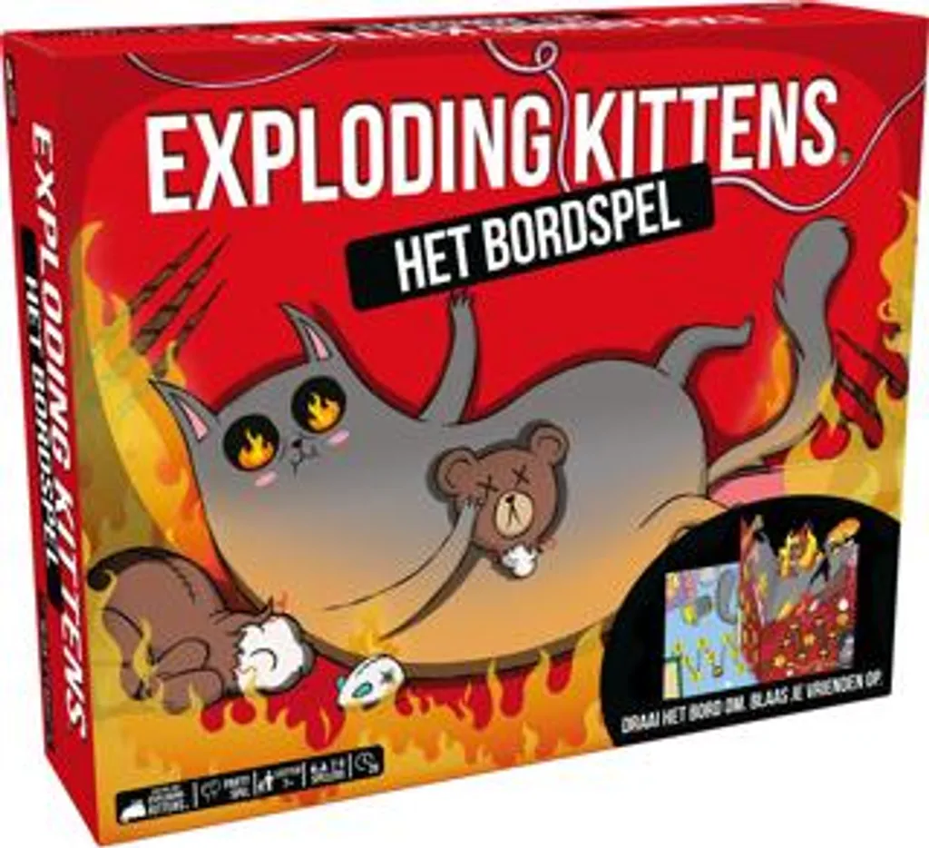 Exploding Kittens Jeu de Société Original - Version Française Intégrale