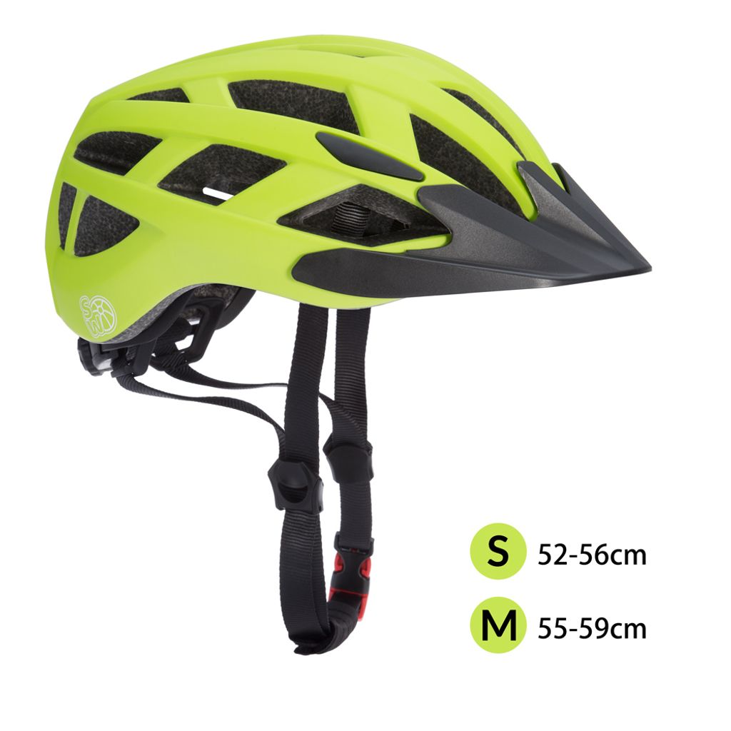 Fahrradhelm Radhelm für Jugend und Erwachsene Schutzhelm MTB Bike Helm mit LED 