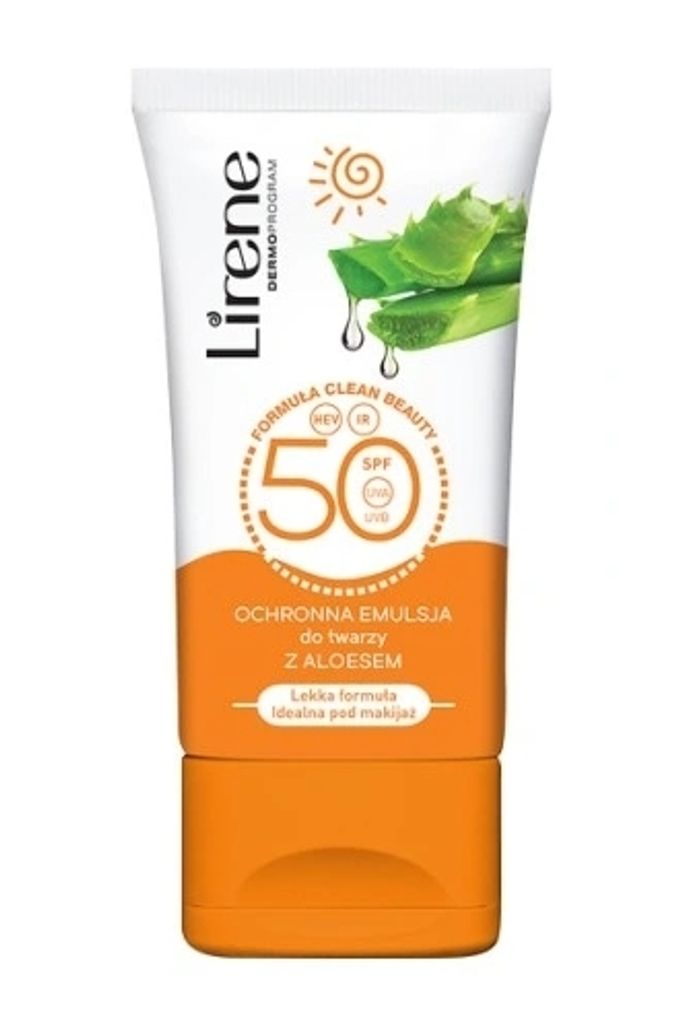 LIRENE Protective Face Emulsion with Aloe SPF50 50ml