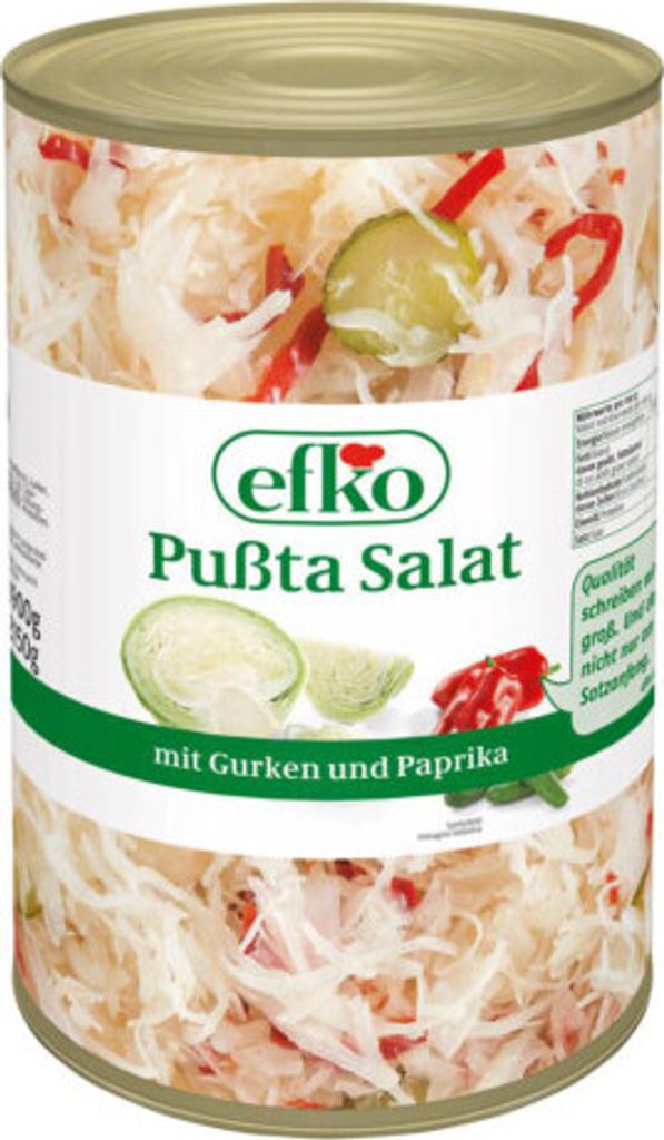 efko Pußtasalat 5 Liter Produktbild 