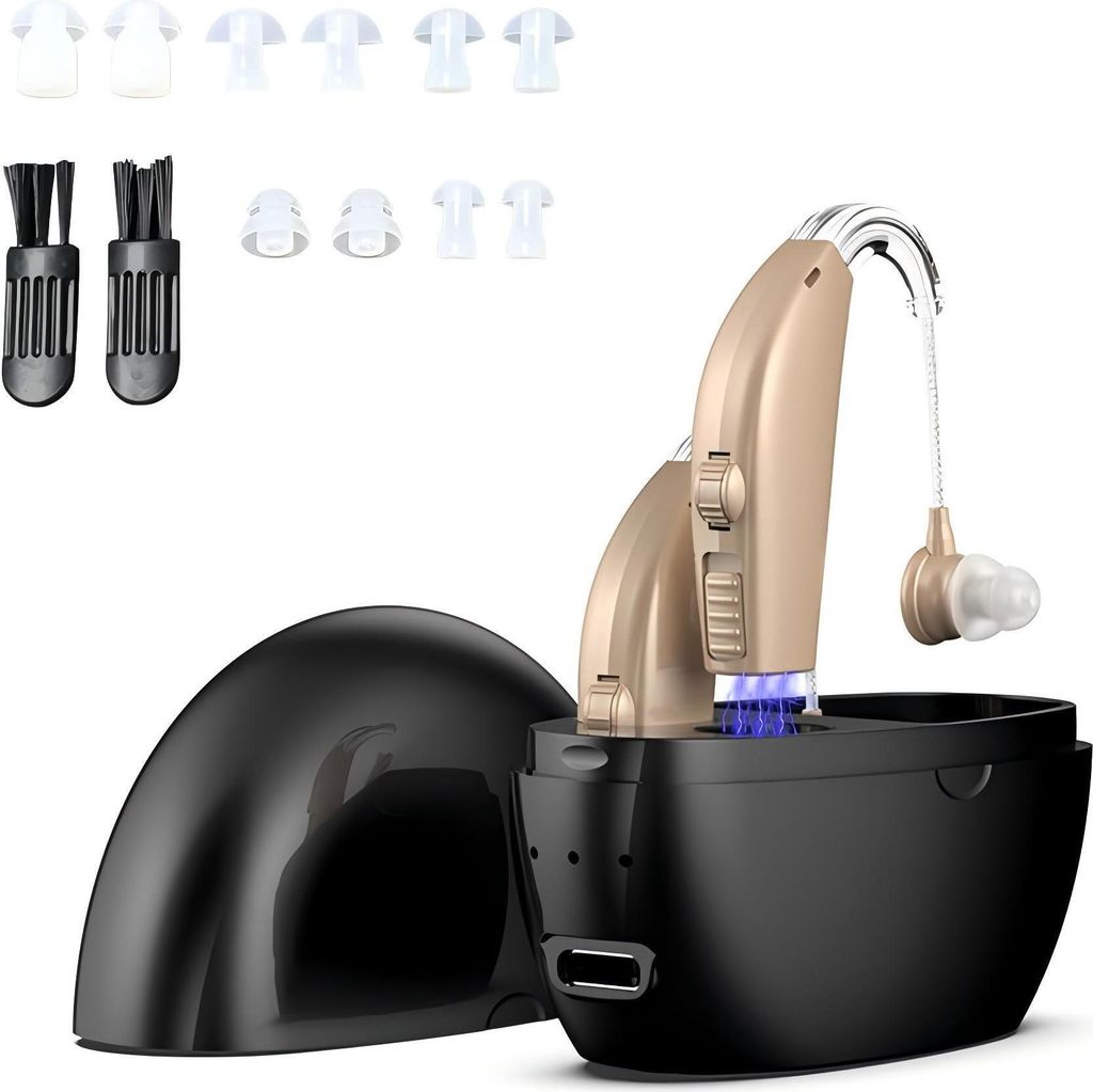 Hörgeräte für Senioren mit Geräuschunterdrückung und Produktbild 1